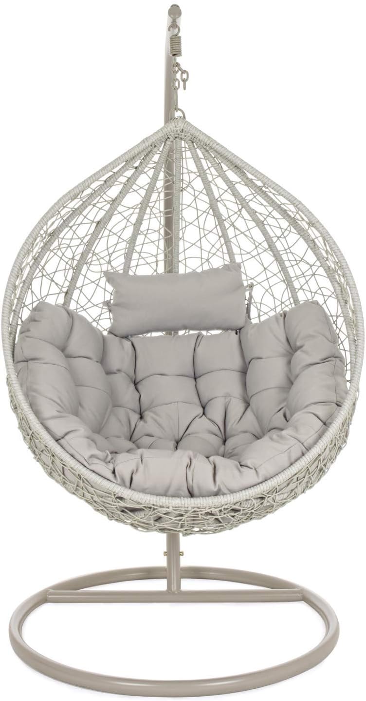 Fauteuil à Bascule Suspendu de Jardin